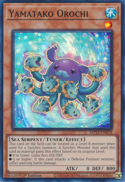 Yamatako Orochi [MP23-EN078] Super Rare - Yugioh Cards For Your TCG Needs!