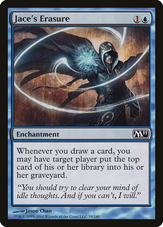 Jace's Erasure [Magic 2011] Magic: The Gathering