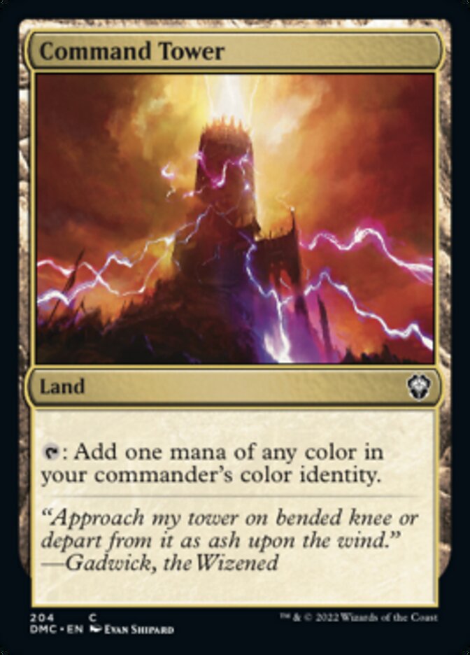 Command Tower [Dominaria United Commander] Magic: The Gathering