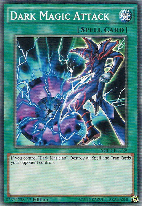Dark Magic Attack [YGLD-ENC29] Common Yu-Gi-Oh!