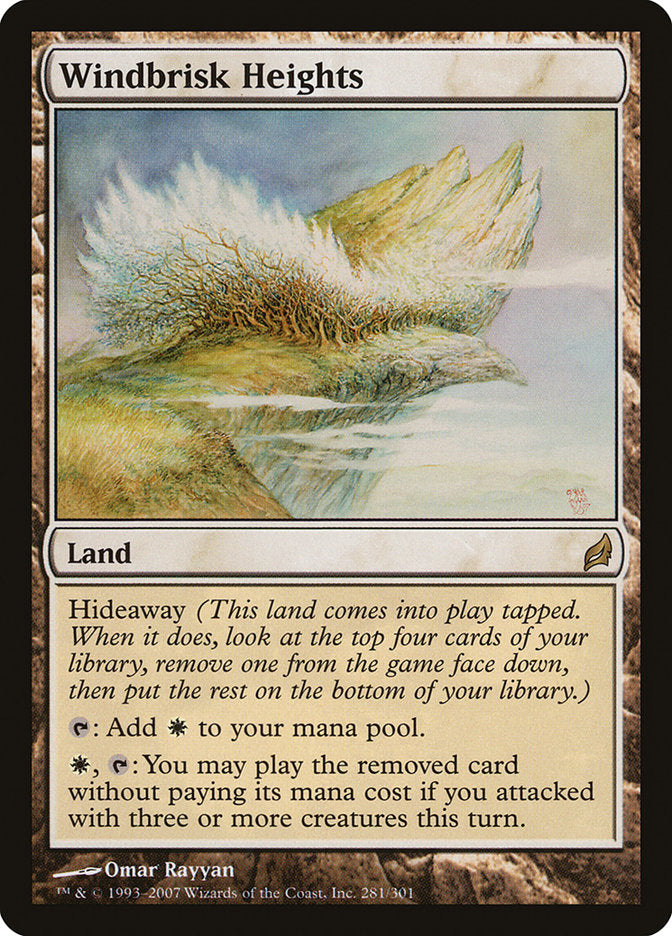 Windbrisk Heights [Lorwyn] Magic: The Gathering