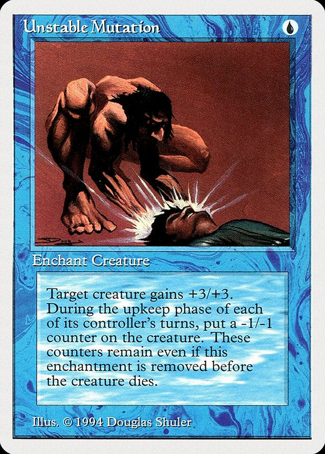 Unstable Mutation [Summer Magic / Edgar] Magic: The Gathering
