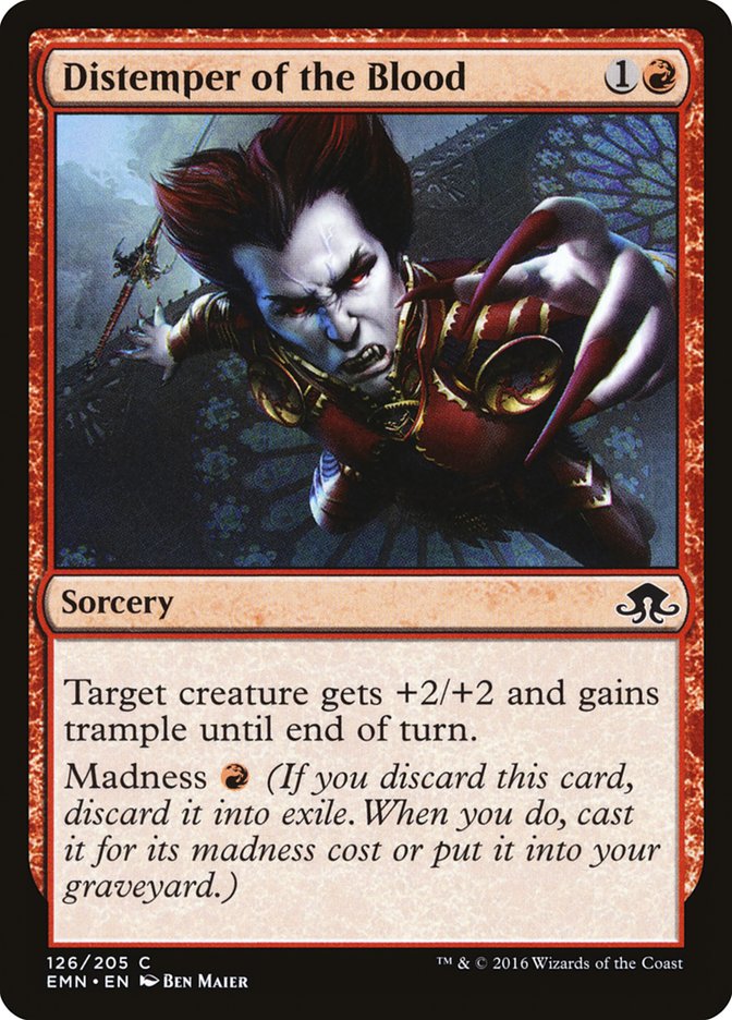 Distemper of the Blood [Eldritch Moon] Magic: The Gathering