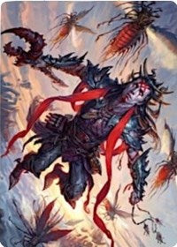 Scion of the Swarm Art Card [Zendikar Rising Art Series] Magic: The Gathering
