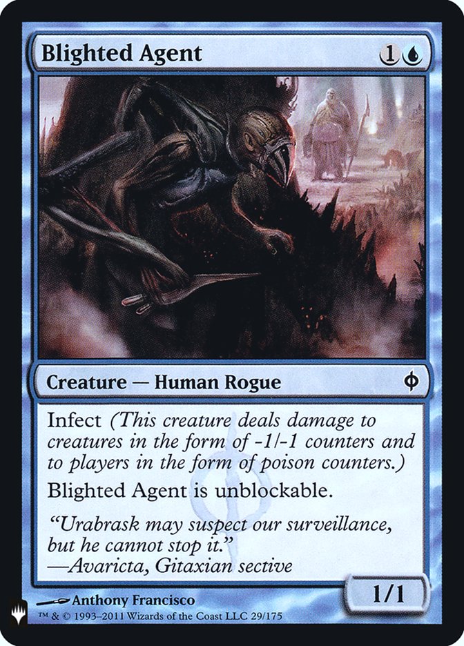Blighted Agent [Mystery Booster] Magic: The Gathering
