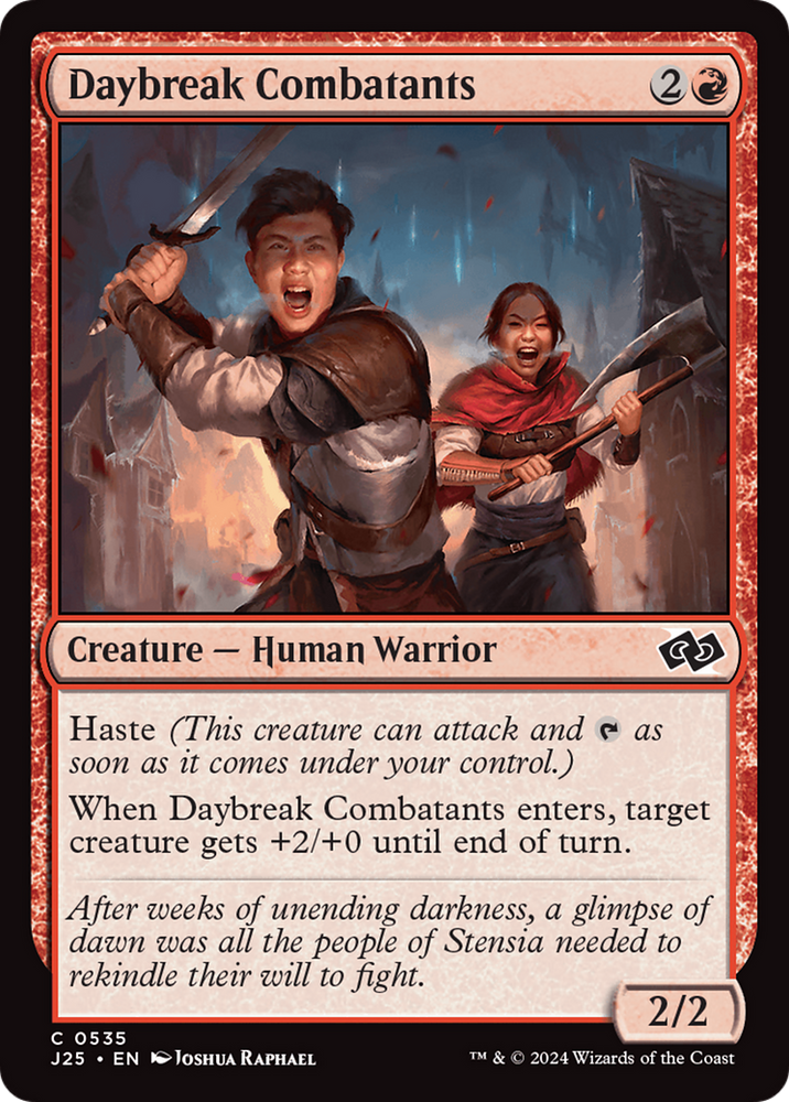 Daybreak Combatants [Foundations Jumpstart] Magic: The Gathering