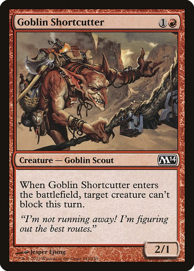 Goblin Shortcutter [Magic 2014] Magic: The Gathering