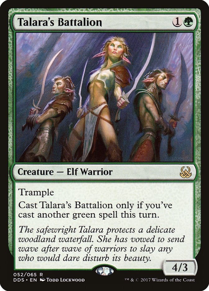 Talara's Battalion [Duel Decks: Mind vs. Might] Magic: The Gathering