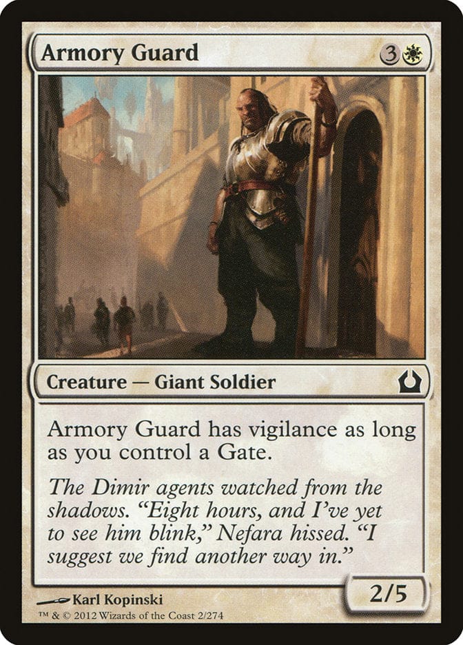 Armory Guard [Return to Ravnica] Magic: The Gathering