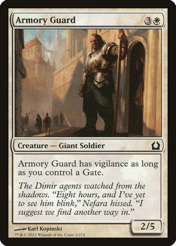 Armory Guard [Return to Ravnica] Magic: The Gathering