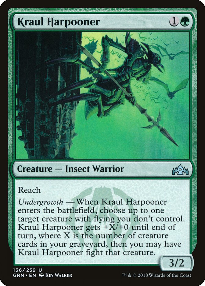 Kraul Harpooner [Guilds of Ravnica] Magic: The Gathering