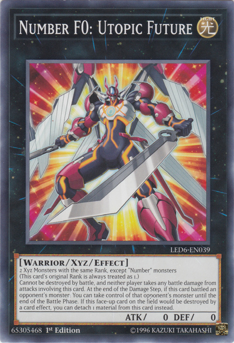 Number F0: Utopic Future [LED6-EN039] Common Yu-Gi-Oh!