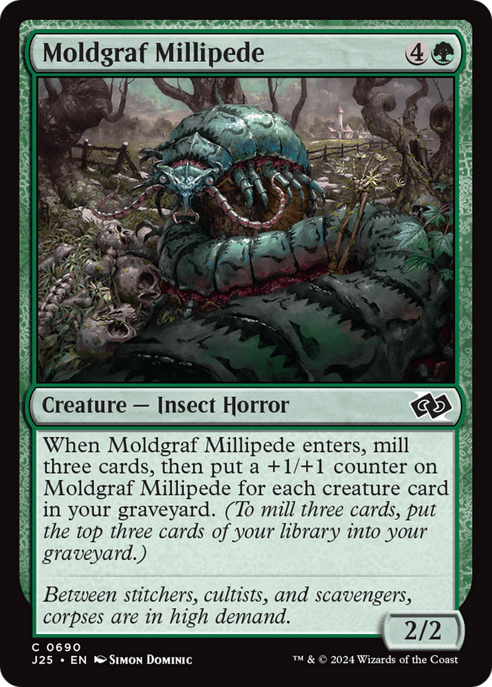 Moldgraf Millipede [Foundations Jumpstart] Magic: The Gathering