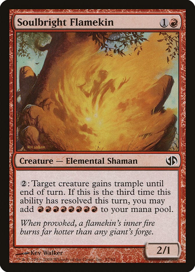 Soulbright Flamekin [Duel Decks: Jace vs. Chandra] Magic: The Gathering