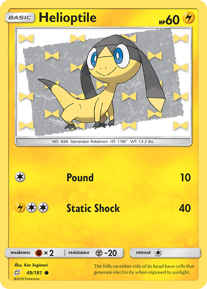 Helioptile (49/181) [Sun & Moon: Team Up] Pokémon