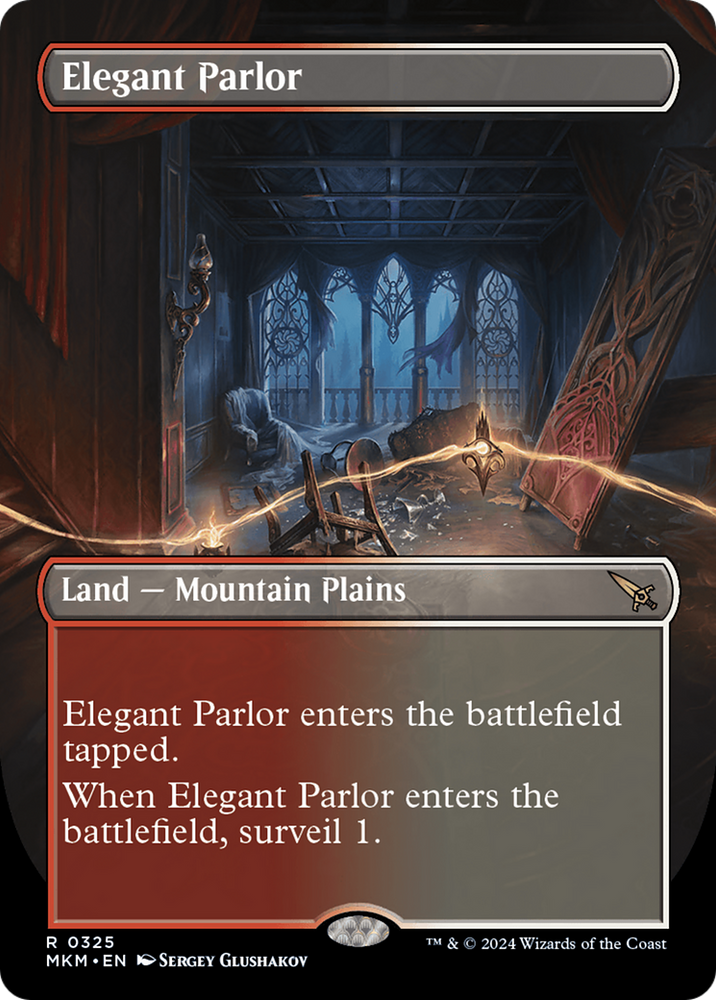 Elegant Parlor (Borderless) [Murders at Karlov Manor] Magic: The Gathering
