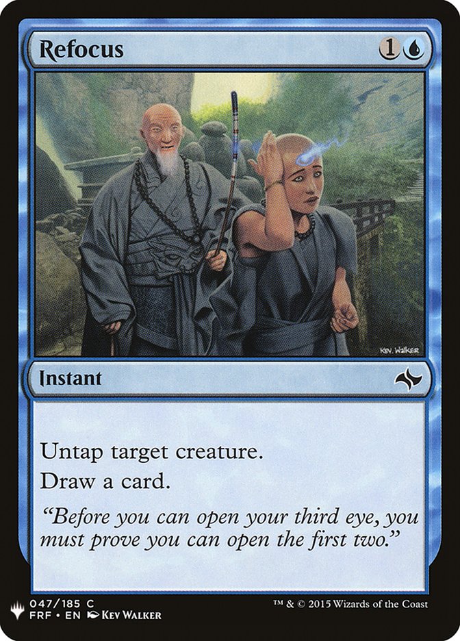 Refocus [Mystery Booster] Magic: The Gathering
