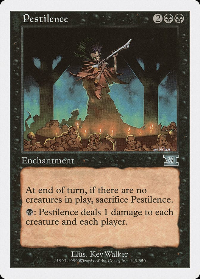 Pestilence [Classic Sixth Edition] Magic: The Gathering