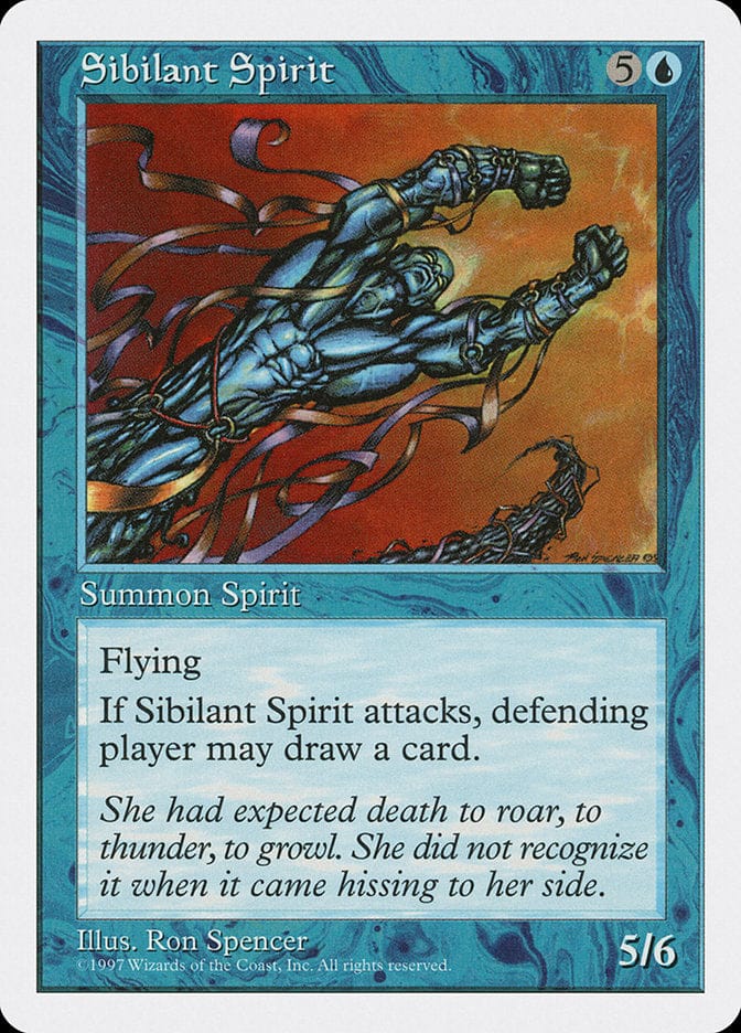 Sibilant Spirit [Fifth Edition] Magic: The Gathering