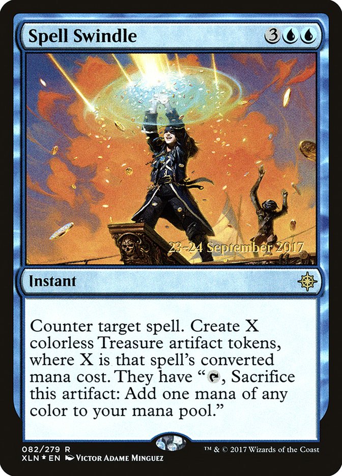 Spell Swindle [Ixalan Prerelease Promos] Magic: The Gathering