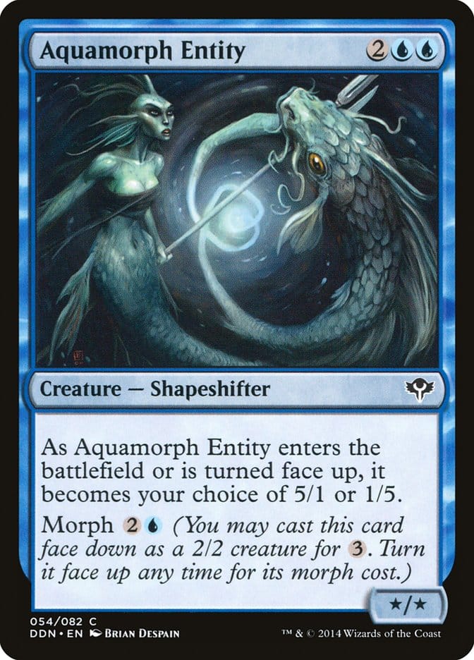 Aquamorph Entity [Duel Decks: Speed vs. Cunning] Magic: The Gathering