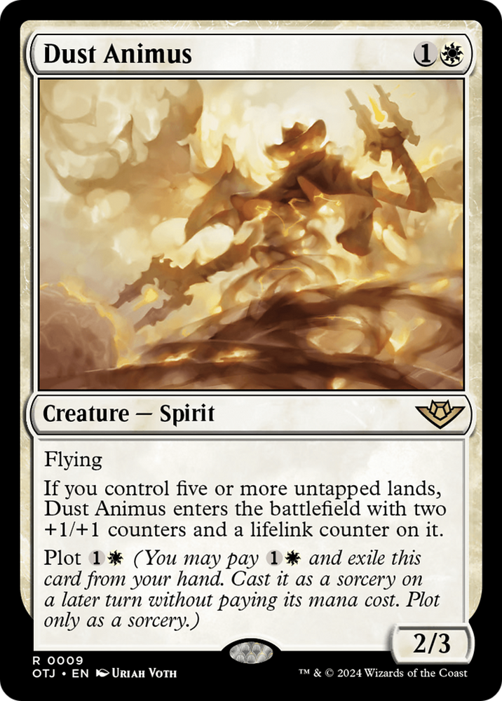 Dust Animus [Outlaws of Thunder Junction] Magic: The Gathering
