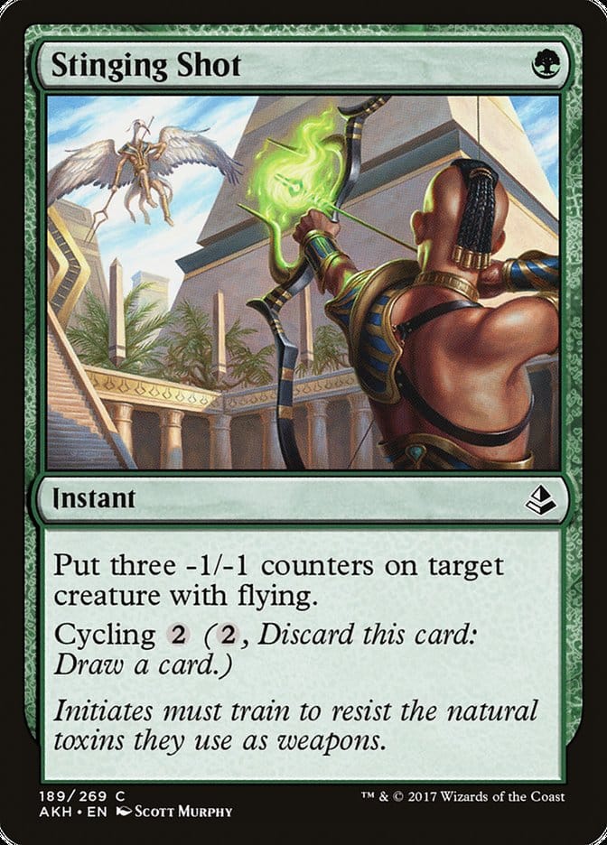 Stinging Shot [Amonkhet] Magic: The Gathering