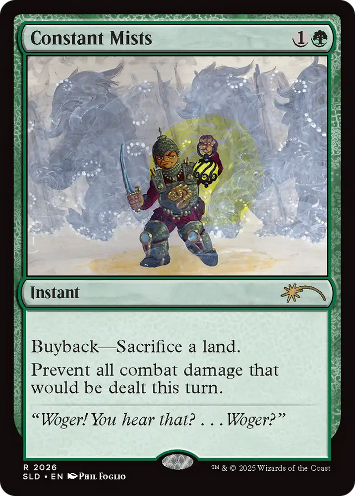 Constant Mists (2026) [Secret Lair Drop Series] Magic: The Gathering
