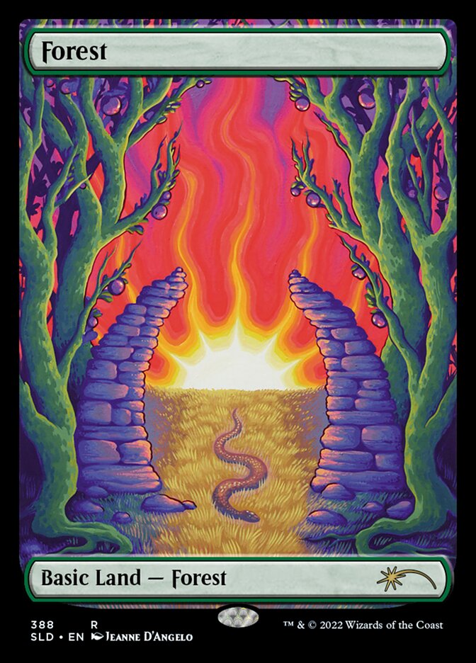 Forest (388) [Secret Lair Drop Series] Magic: The Gathering