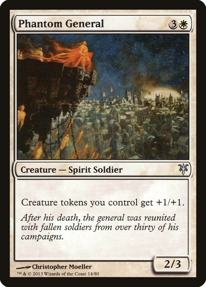 Phantom General [Duel Decks: Sorin vs. Tibalt] Magic: The Gathering