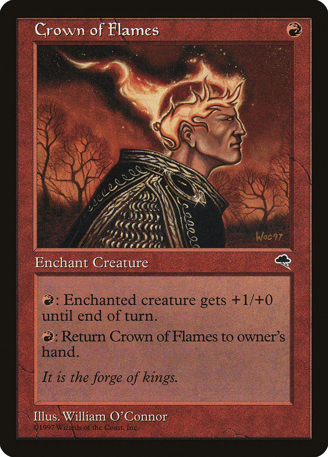 Crown of Flames [Tempest] Magic: The Gathering