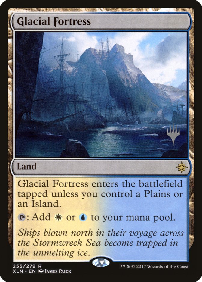 Glacial Fortress (Promo Pack) [Ixalan Promos] Magic: The Gathering