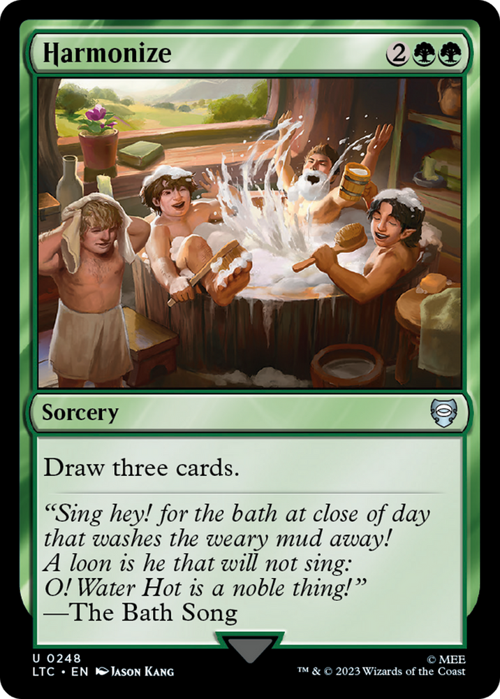 Harmonize [The Lord of the Rings: Tales of Middle-Earth Commander] Magic: The Gathering