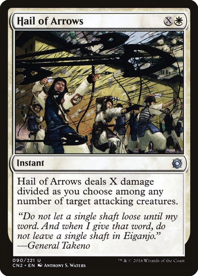 Hail of Arrows [Conspiracy: Take the Crown] Magic: The Gathering