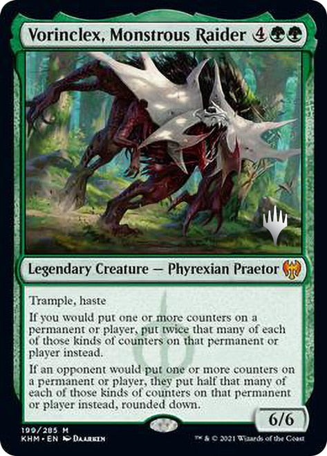 Vorinclex, Monstrous Raider (Promo Pack) [Kaldheim Promos] Magic: The Gathering