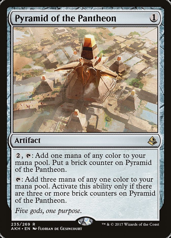 Pyramid of the Pantheon [Amonkhet] Magic: The Gathering