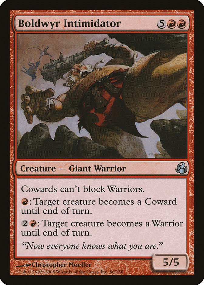Boldwyr Intimidator [Morningtide] Magic: The Gathering