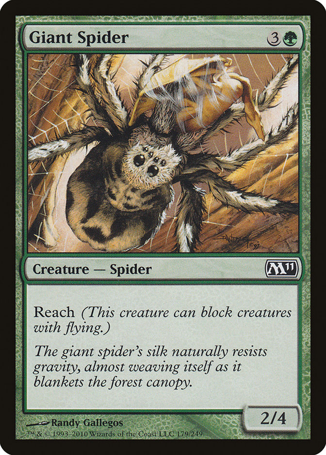 Giant Spider [Magic 2011] Magic: The Gathering