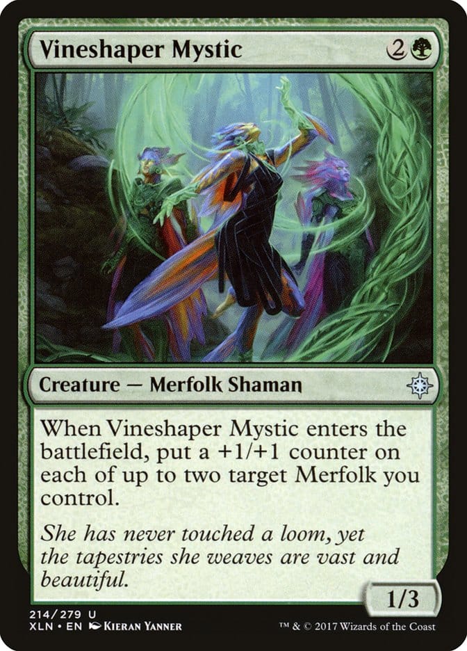 Vineshaper Mystic [Ixalan] Magic: The Gathering