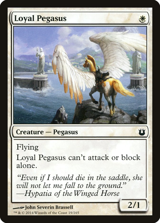 Loyal Pegasus [Born of the Gods] Magic: The Gathering
