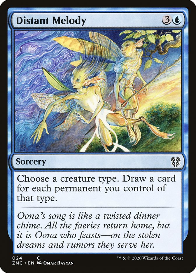 Distant Melody [Zendikar Rising Commander] Magic: The Gathering