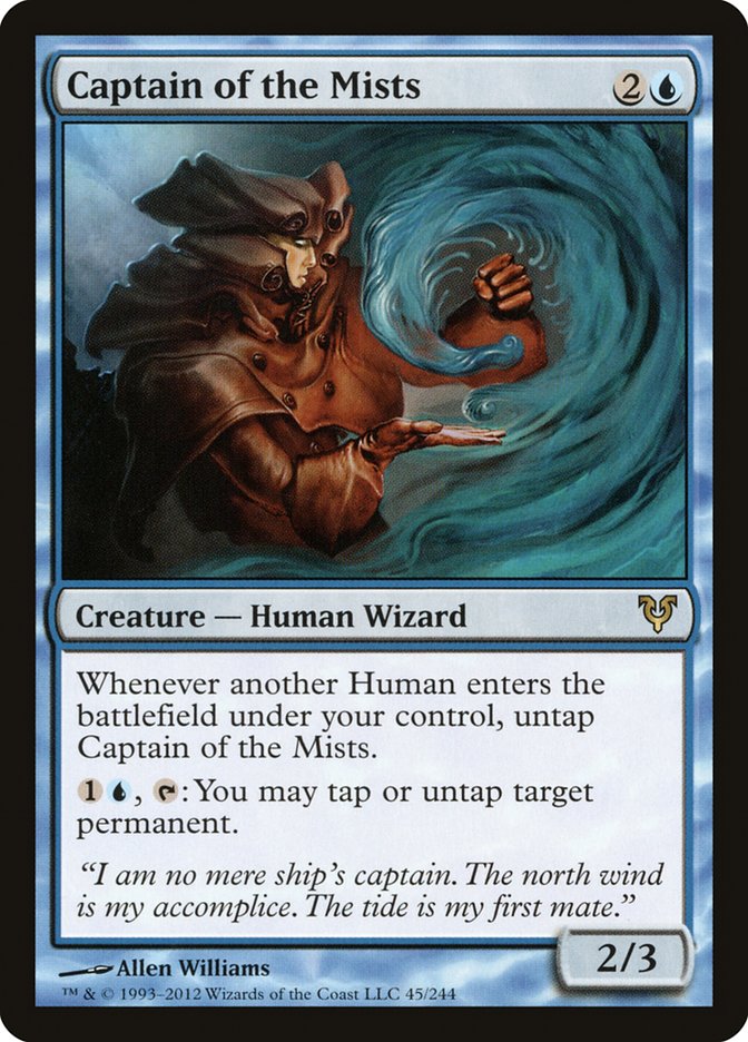 Captain of the Mists [Avacyn Restored] Magic: The Gathering