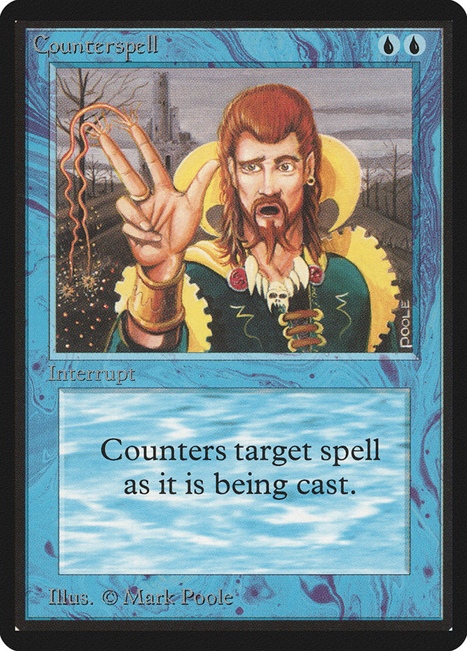 Counterspell [Beta Edition] Magic: The Gathering