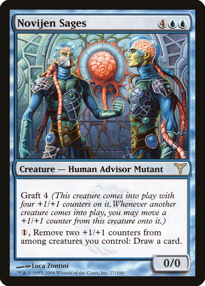 Novijen Sages [Dissension] Magic: The Gathering