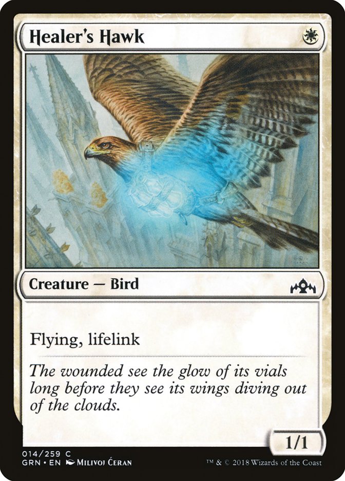 Healer's Hawk [Guilds of Ravnica] Magic: The Gathering