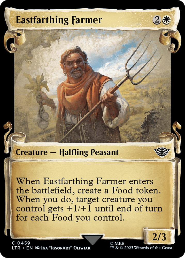 Eastfarthing Farmer [The Lord of the Rings: Tales of Middle-Earth Showcase Scrolls] Magic: The Gathering