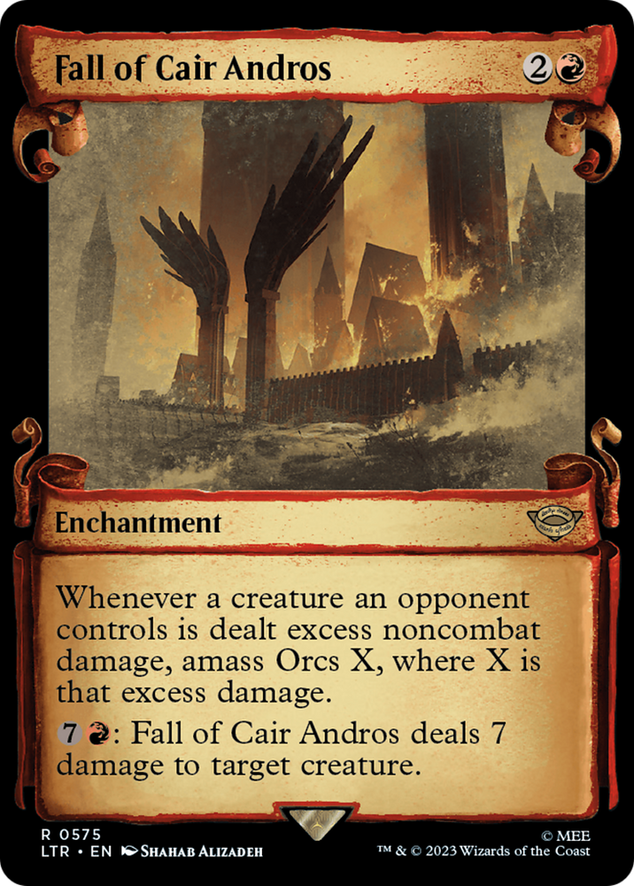 Fall of Cair Andros [The Lord of the Rings: Tales of Middle-Earth Showcase Scrolls] Magic: The Gathering