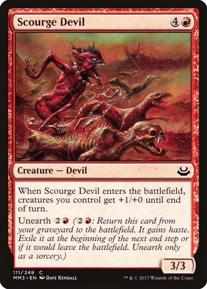 Scourge Devil [Modern Masters 2017] Magic: The Gathering
