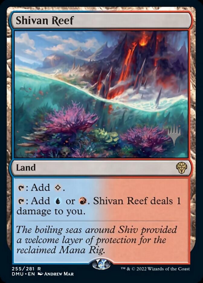 Shivan Reef (Promo Pack) [Dominaria United Promos] Magic: The Gathering