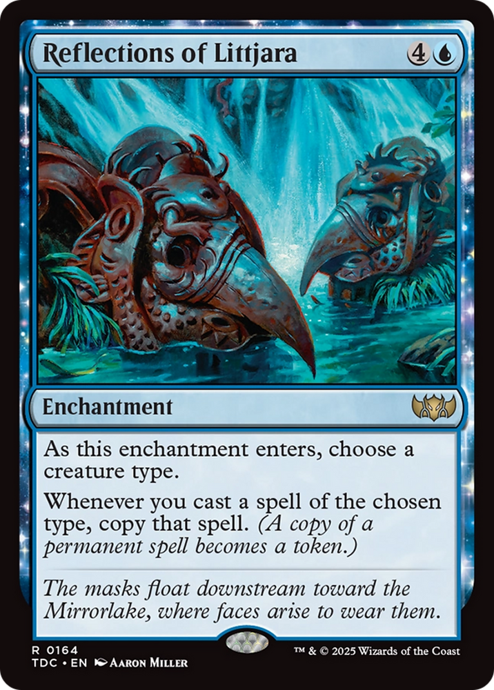 Reflections of Littjara [Tarkir: Dragonstorm Commander] Magic: The Gathering